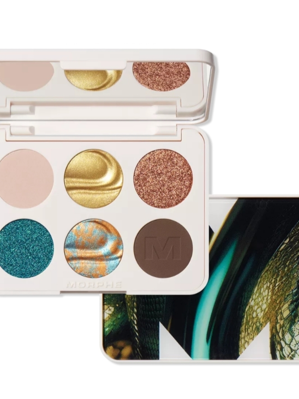 Morphe ChromaPlus 6-Pan Eyeshadow Palette 🎨 Shade: Python Code ✨🆕